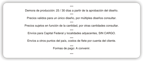 Condiciones de venta